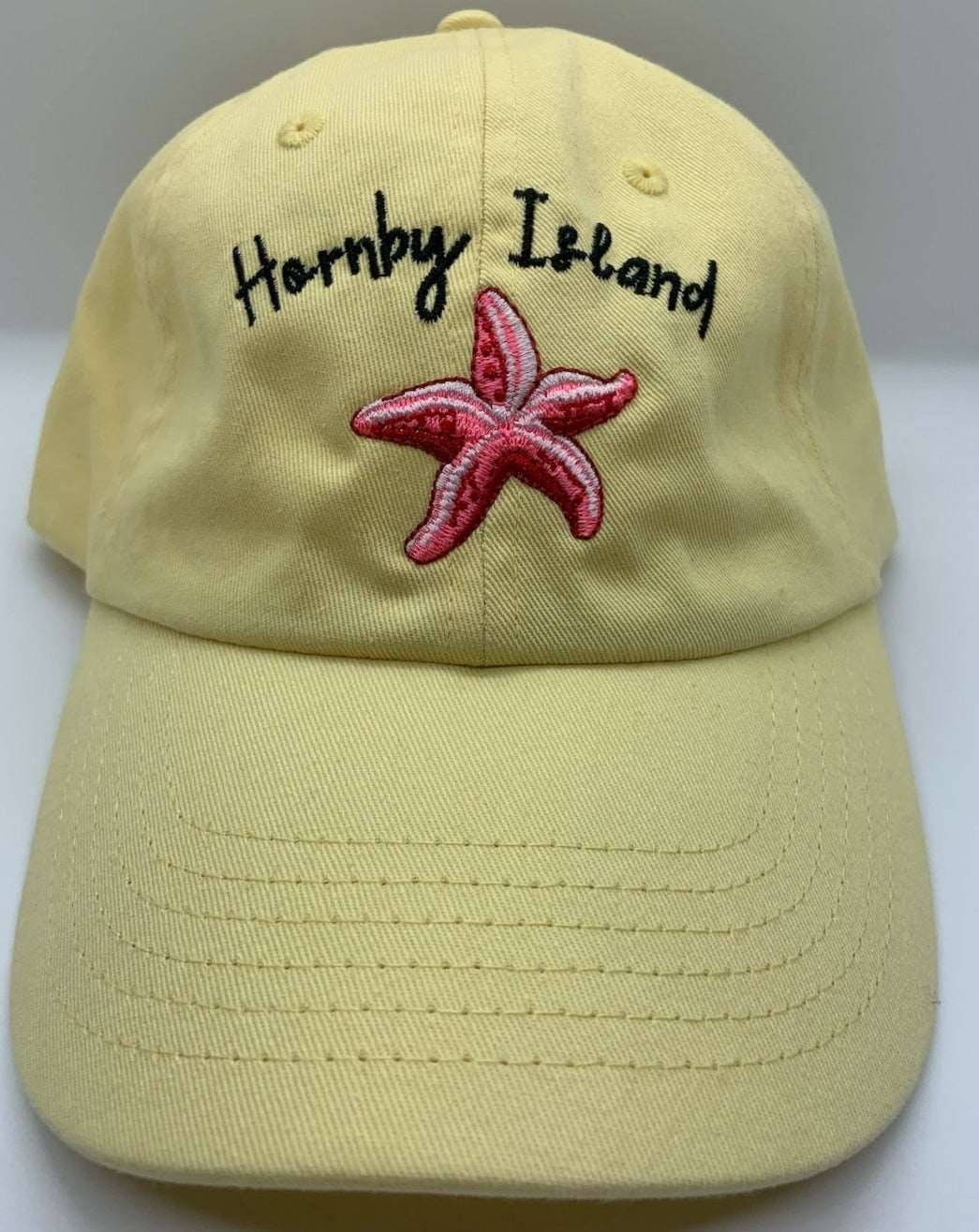 'Super Star' Dad Hat – 'Super Star' dad hat with a fun embroidered design, ideal for sunny island days. Featuring Hornby Island