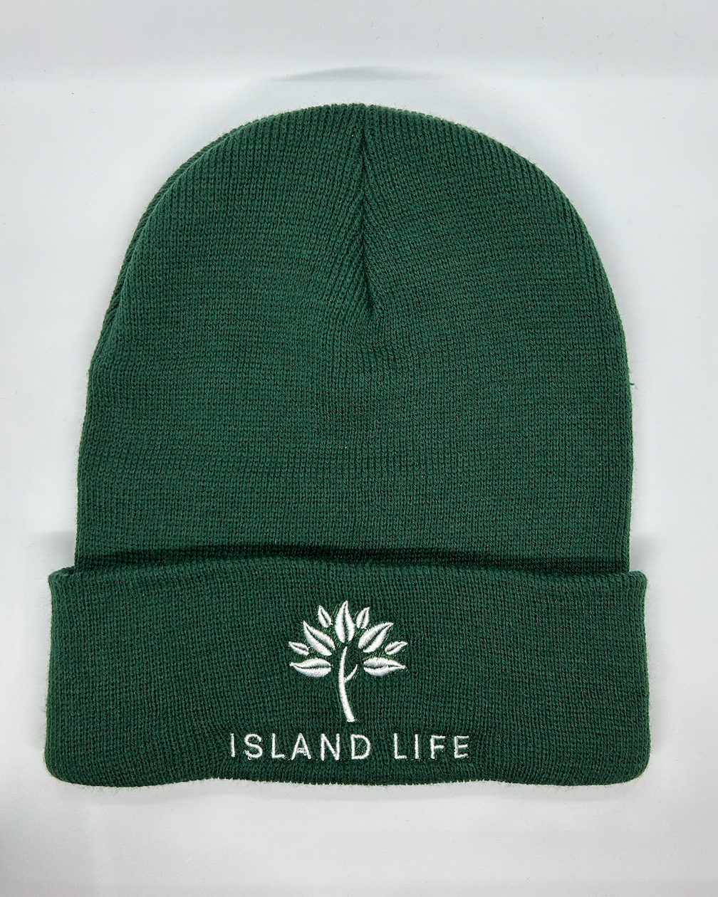 'Forest Green' Embroidered Toque