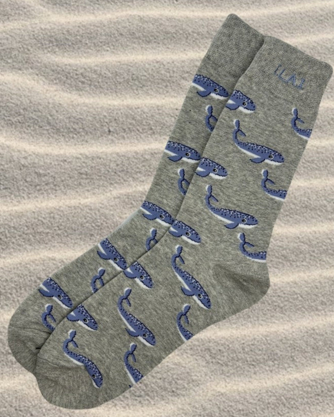 'Whale of a Time' Socks – Fun 'Whale of a Time' socks featuring playful whale design, made from sustainable materials.