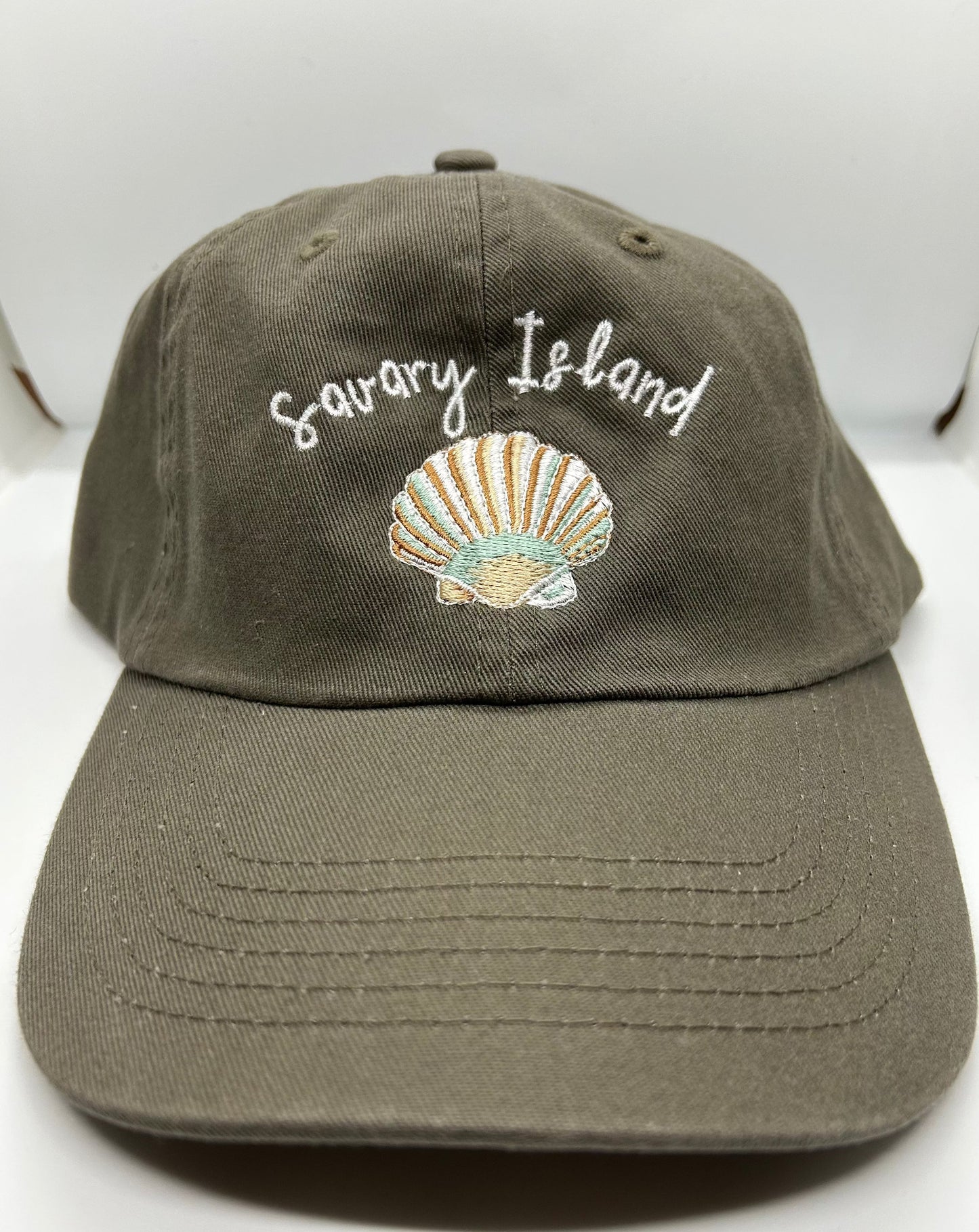 Savary Island 'Seashell' Hat - Olive