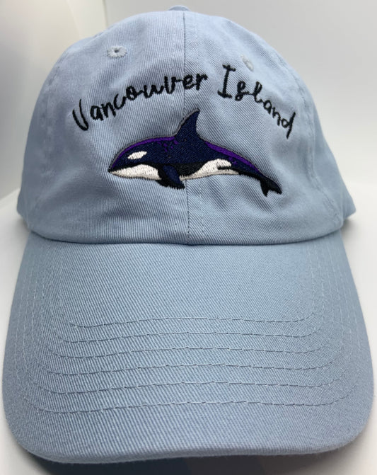 Limited Edition! The Vancouver Island Hat - 'The Baby Blue Orca'